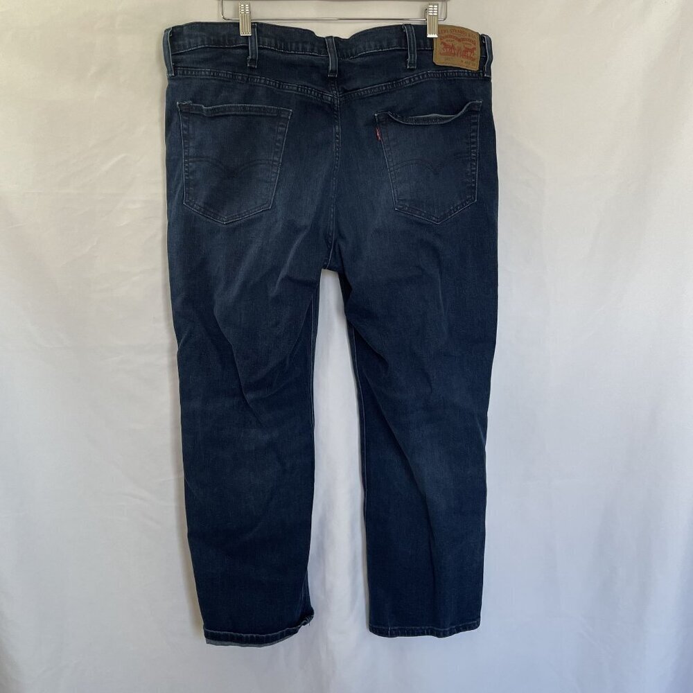Levis‎ 541 Athletic Fit Jeans W40 L30 Dark Wash Waterless All Seasons Tech - Picture 6 of 8